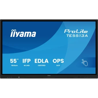 Iiyama TE6513A-B1AG Public Display LED 64.5" με Οθόνη Αφής TE6513A-B1AG