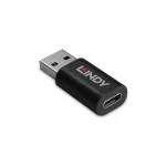Lindy Μετατροπέας USB-A male σε USB-C female 1τμχ 71264 71264 - Image 2