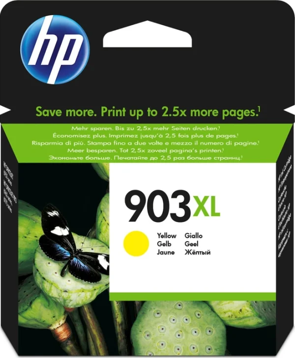 HP 903XL Γνήσιο Μελάνι Εκτυπωτή InkJet Κίτρινο (T6M11AE)