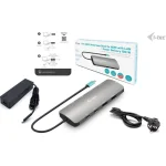 i-tec Metal Nano USB-C Docking Station με HDMI 4K PD Ethernet και σύνδεση 2 Οθονών Ασημί - Image 6