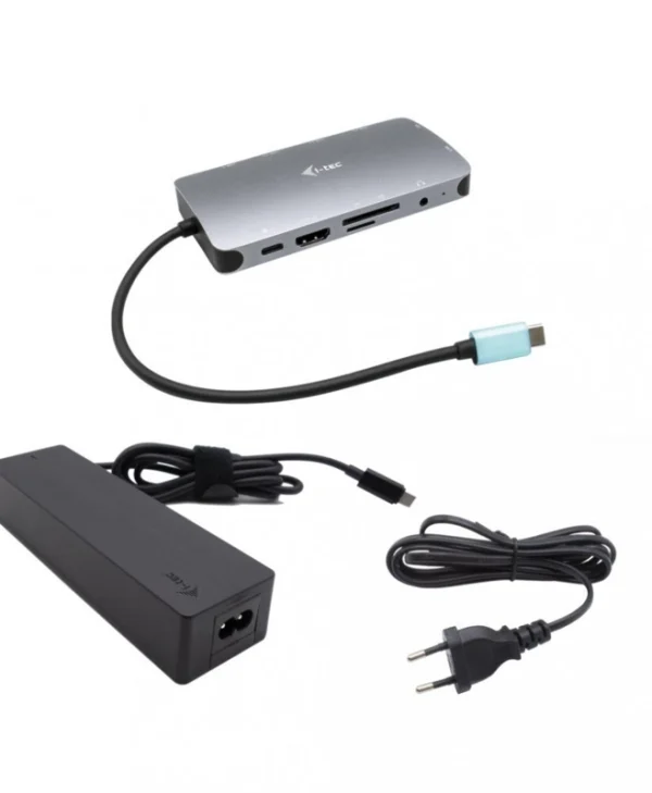 i-tec Metal Nano USB-C Docking Station με HDMI 4K PD Ethernet Γκρι