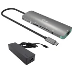 i-tec USB-C Docking Station με HDMI 4K Ασημί (C31NANOLANPD100) C31NANOLANPD100