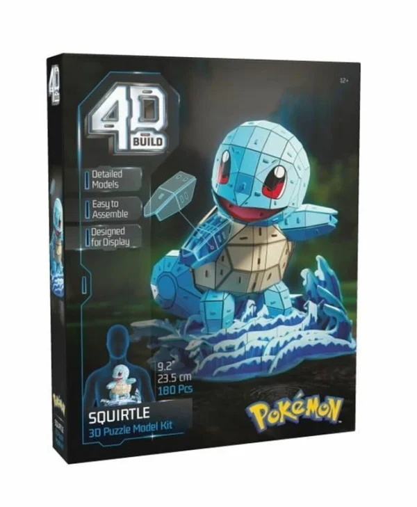 Spin Master Pokemon: 4D Puzzles - Squirtle Φιγούρα