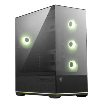MSI MAG PANO 110R PZ Gaming Midi Tower Κουτί Υπολογιστή με Πλαϊνό Παράθυρο και ARGB Φωτισμό Μαύρο