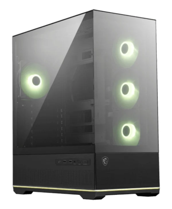 MSI MAG PANO 110R PZ Gaming Midi Tower Κουτί Υπολογιστή με Πλαϊνό Παράθυρο και ARGB Φωτισμό Μαύρο