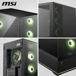 MSI MAG PANO 110R PZ Gaming Midi Tower Κουτί Υπολογιστή με Πλαϊνό Παράθυρο και ARGB Φωτισμό Μαύρο - Image 9