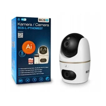 BCS BCS-L-PTHOME07 IP Κάμερα Παρακολούθησης Wi-Fi Full HD+ 5MP με Αμφίδρομη Επικοινωνία και Φακό 3.6mm BCS-L-PTHOME07