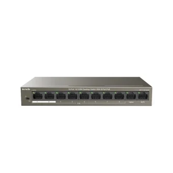 Tenda TEG1110PF-8-120W v1 L2 Switch με 10 Θύρες Gigabit (1Gbps) Ethernet TEG1110PF-8-120W