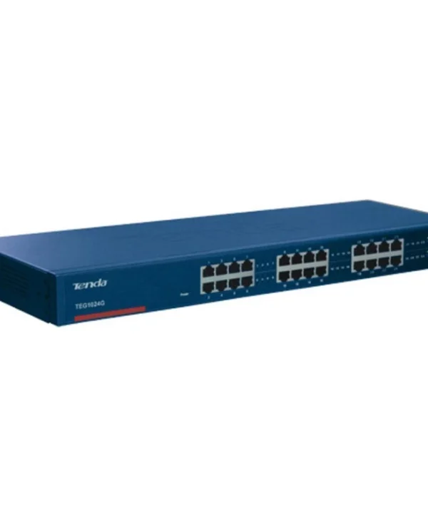 Tenda Unmanaged L2 Switch με 24 Θύρες Gigabit (1Gbps) Ethernet και 24 SFP Θύρες