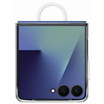 Samsung Book Σιλικόνης Διάφανο (Galaxy Z Flip7)