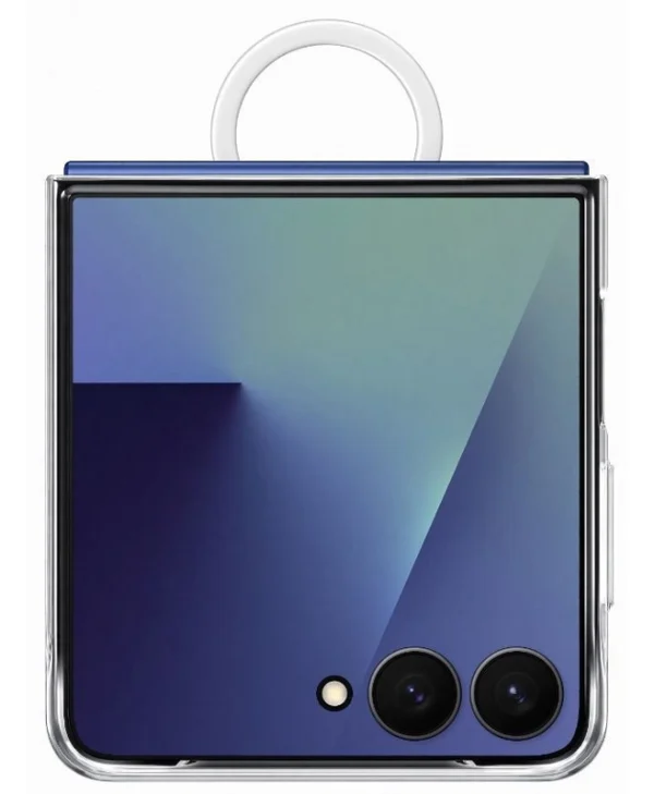 Samsung Book Σιλικόνης Διάφανο (Galaxy Z Flip7)
