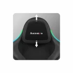 Huzaro Force 4.6 Καρέκλα Gaming με RGB Φωτισμό και Υποπόδιο Μαύρη - Image 11