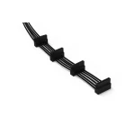 Be Quiet 7-Pin SATA III - 4x 7-Pin SATA III Cable 0.72m Μαύρο (BC026) BC026 - Image 4