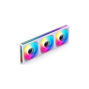 Jonsbo ZB-360W Case Fan 123mm με ARGB Φωτισμό και Σύνδεση 4-Pin PWM Λευκό