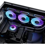 Phanteks Glacier One 360D30 X2 Υδρόψυξη Επεξεργαστή Τριπλού Ανεμιστήρα 120mm για Socket AM4/AM5/1700/1200/115x με RGB Φωτισμό - Image 2