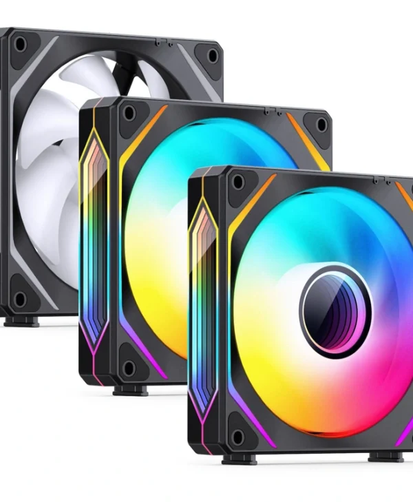 Jonsbo ZL-120B Case Fan με ARGB Φωτισμό και Σύνδεση 4-Pin PWM 3τμχ