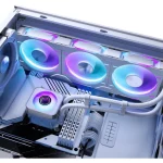 Phanteks Glacier One 360D30 X2 Υδρόψυξη Επεξεργαστή Τριπλού Ανεμιστήρα 120mm για Socket 1700/1200/115x με RGB Φωτισμό Λευκή - Image 4