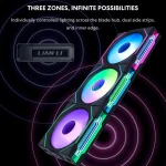 Lian Li UNI FAN SL Infinity Wireless Case Fan 120mm με ARGB Φωτισμό 3τμχ - Image 3