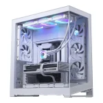 Phanteks Glacier One 420D30 X2 Υδρόψυξη Επεξεργαστή Τριπλού Ανεμιστήρα 120mm για Socket AM4/AM5/1700/1200 με Λευκό Φωτισμό Λευκή - Image 4