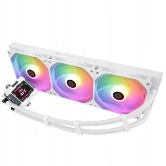 Thermalright Frozen Warframe 420 ARGB Υδρόψυξη Επεξεργαστή Τριπλού Ανεμιστήρα 140mm για Socket AM4/AM5/1700/1200 Λευκή