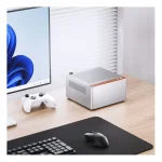 Jonsbo N10 Mini Tower Κουτί Υπολογιστή Ασημί - Image 3