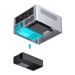 Jonsbo N10 Mini Tower Κουτί Υπολογιστή Ασημί - Image 4