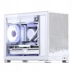 Jonsbo D32 STD Mini Tower Κουτί Υπολογιστή με Πλαϊνό Παράθυρο Λευκό