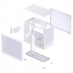 Jonsbo D32 STD Mini Tower Κουτί Υπολογιστή με Πλαϊνό Παράθυρο Λευκό - Image 2