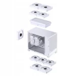 Jonsbo D32 STD Mini Tower Κουτί Υπολογιστή με Πλαϊνό Παράθυρο Λευκό - Image 9