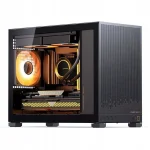 Jonsbo D32 STD Mini Tower Κουτί Υπολογιστή με Πλαϊνό Παράθυρο Μαύρο