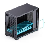 Jonsbo D32 STD Mini Tower Κουτί Υπολογιστή με Πλαϊνό Παράθυρο Μαύρο - Image 3