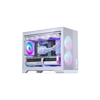 Phanteks XT M3 Gaming Mini Tower Κουτί Υπολογιστή με Πλαϊνό Παράθυρο Λευκό