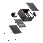 Jonsbo N10 Mini Tower Κουτί Υπολογιστή Μαύρο - Image 4