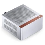 Jonsbo NV10 Mini Tower Κουτί Υπολογιστή Ασημί