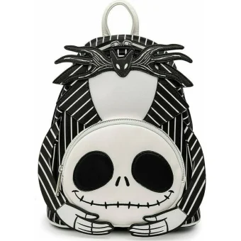 Loungefly Nightmare Before Christmas Headless Jack Skellington Mini Παιδική Τσάντα Πλάτης Μαύρη 26x20x27εκ. Disney Nbc Headless Jack Skellington Mini