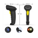 Qoltec Scanner Χειρός με Δυνατότητα Ανάγνωσης 1D Barcodes - Image 4