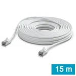 Ubiquiti U/UTP Cat.6a Καλώδιο Δικτύου Ethernet εξωτερικού χώρου 15m Λευκό 1τμχ