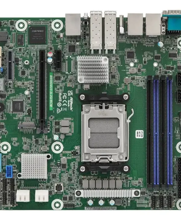 ASRock B650D4U3-2L2Q/BCM B650E Motherboard Micro ATX με AMD AM5 Socket B650D4U3-2L2Q/BCM B650D4U3-2L2Q/BCM