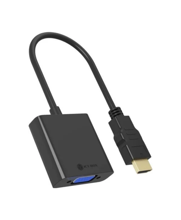 Icy Box Μετατροπέας HDMI male σε VGA female 1τμχ IB-AC502A IB-AC502A