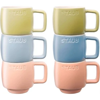 Staub Κούπα Κεραμική 100ml 6τμχ