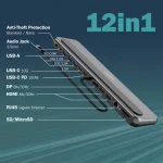 Digitus USB-C Docking Station με DisplayPort 4K PD Ethernet Γκρι (DA-70919) DA-70919 - Image 6