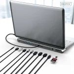 Digitus USB-C Docking Station με DisplayPort 4K PD Ethernet Γκρι (DA-70919) DA-70919 - Image 7
