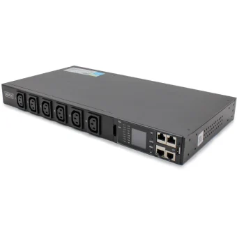 Smart Pdu 1u Power Strip Iec320 C20 Power Socket 16a/250v 12x C13 Sockets 16a