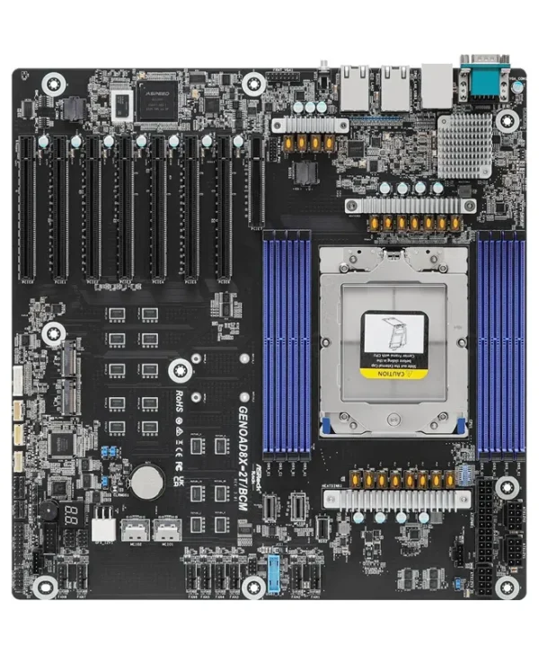 ASRock Rack GENOAD8X-2T/BCM Motherboard SSI EEB με AMD SP5 Socket GENOAD8X-2T/BCM GENOAD8X-2T/BCM