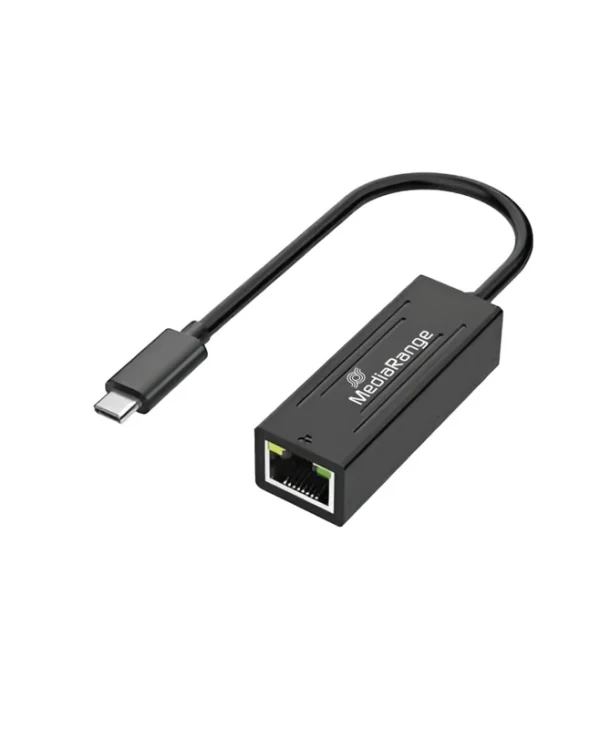 Mediarange Usb Type C To Ethernet Rj45 Adapter