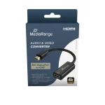MediaRange Μετατροπέας mini DisplayPort male σε HDMI / mini DisplayPort female 1τμχ MRCS236 MRCS236 - Image 2