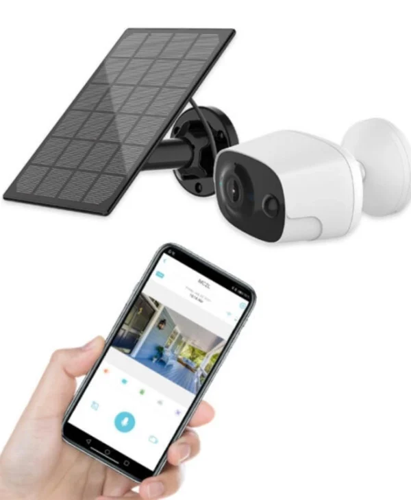 Axred AXRSOL-300 IP Κάμερα Παρακολούθησης Wi-Fi Full HD+ 3MP Αδιάβροχη Μπαταρίας με Αμφίδρομη Επικοινωνία και Φακό 2.4mm SOL-300