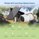 Axred AXRSOL-300 IP Κάμερα Παρακολούθησης Wi-Fi Full HD+ 3MP Αδιάβροχη Μπαταρίας με Αμφίδρομη Επικοινωνία και Φακό 2.4mm SOL-300 - Image 2