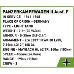 Cobi Τουβλάκια Tank Panzerkampfwagen Ii 813τμχ - Image 5
