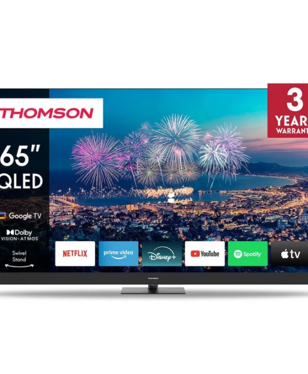 Thomson Smart Τηλεόραση 65" 4K UHD QLED 65QG6C14 HDR (2021) 65QG6C14